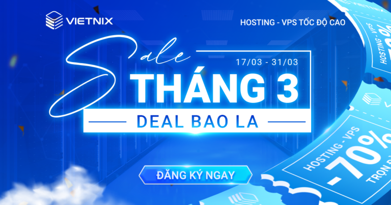 sale tháng 3 deal bao la