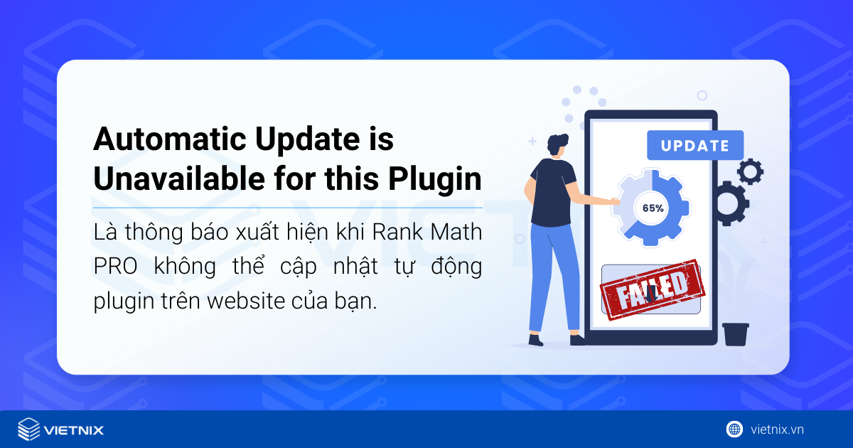 Lỗi Automatic Update is Unavailable for this Plugin