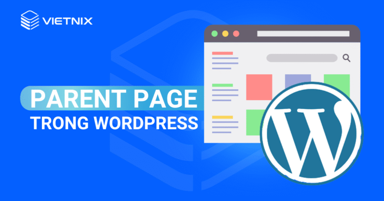 Parent Page trong WordPress