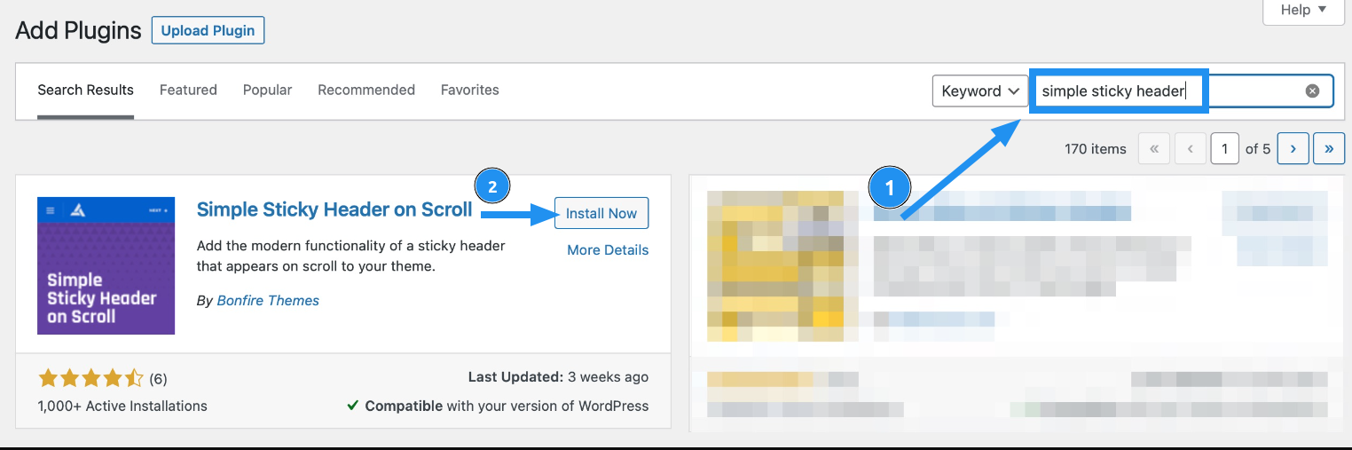 Sticky Post WordPress: Hướng dẫn chi tiết cách tạo và tối ưu hóa bài viết ghim 21 Simple Sticky Header on Scroll