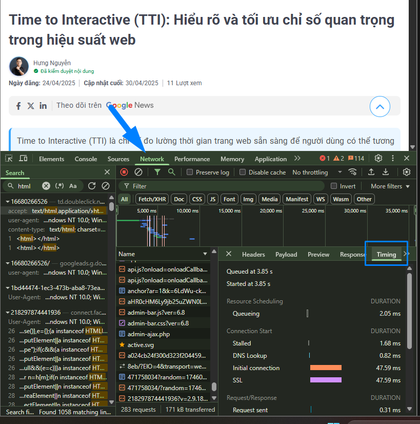TTFB là gì? Cách tối ưu Time To First Byte giúp website WordPress tải nhanh hơn 26 image 543