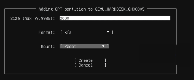 Cài đặt Ubuntu Server 24.04 LTS mới nhất: Hướng dẫn chi tiết 38 Bạn có thể chọn định dạng XFS (ưu tiên hiệu suất) hoặc EXT4 (phổ biến và ổn định)