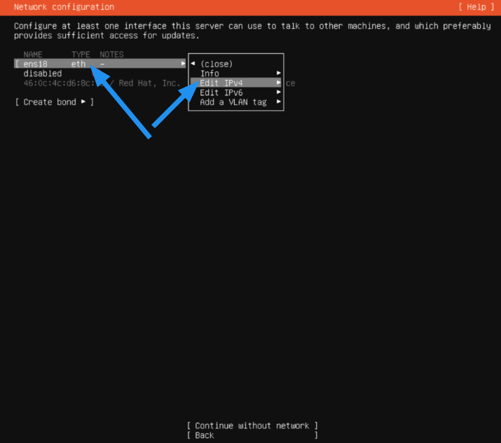 Cài đặt Ubuntu Server 24.04 LTS mới nhất: Hướng dẫn chi tiết 30 Chọn Edit IPv4