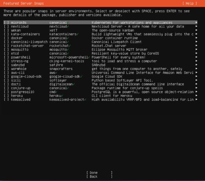 Cài đặt Ubuntu Server 24.04 LTS mới nhất: Hướng dẫn chi tiết 42 Cuối cùng, bạn chọn Done để bắt đầu quá trình cài đặt