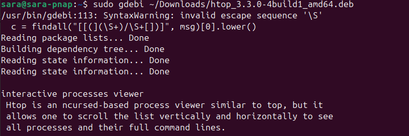 Hướng dẫn cài đặt file deb trên Ubuntu cho người mới bắt đầu – Đơn giản, hiệu quả và an toàn 29 Dùng dòng lệnh GDebi để tải file deb