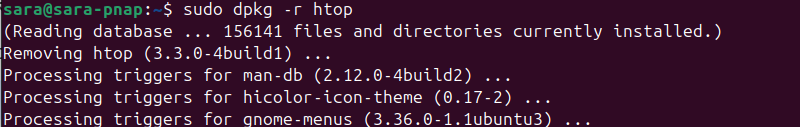 Hướng dẫn cài đặt file deb trên Ubuntu cho người mới bắt đầu – Đơn giản, hiệu quả và an toàn 31 Gỡ bằng lệnh dpkg