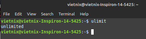 Hướng dẫn sử dụng lệnh ulimit trong Linux 25 Kiểm tra nhanh giới hạn tài nguyên