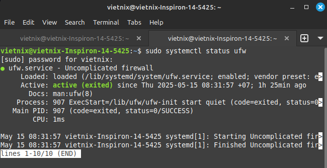 Sử dụng lệnh systemctl trong Linux: Quản lý dịch vụ dễ dàn 27 Kiểm tra trạng thái chi tiết của một dịch vụ cụ thể