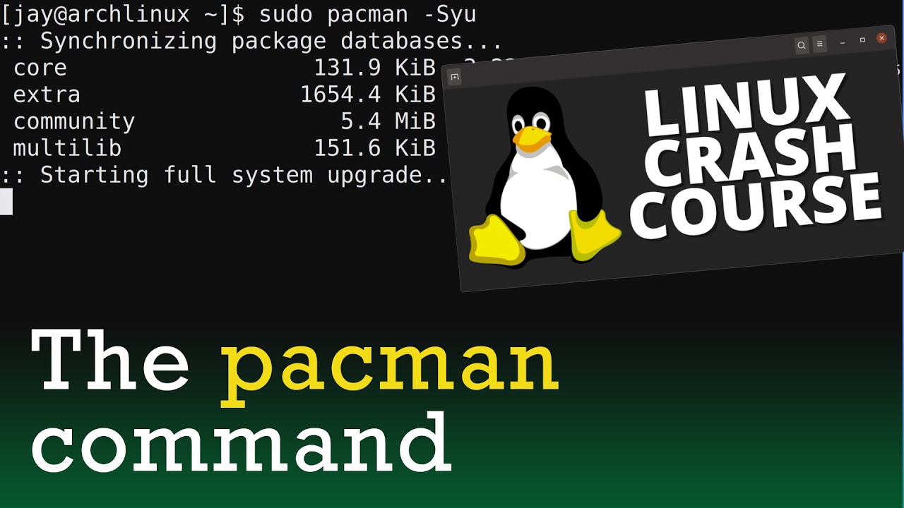 Hướng dẫn cơ bản về lệnh pacman trong Arch Linux chi tiết, dễ thực hiện 12 Lệnh Pacman hỗ trợ cập nhật tất cả các gói đã cài đặt