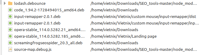 Hướng dẫn cài đặt file deb trên Ubuntu cho người mới bắt đầu – Đơn giản, hiệu quả và an toàn 23 Mở thư mục chứa file .deb