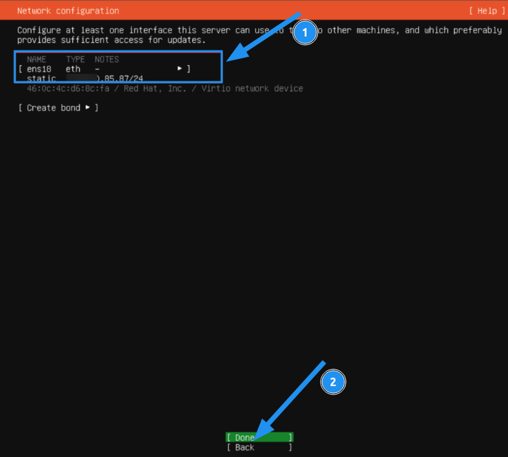 Cài đặt Ubuntu Server 24.04 LTS mới nhất: Hướng dẫn chi tiết 33 Nhấn Save và sau đó Done để hoàn tất