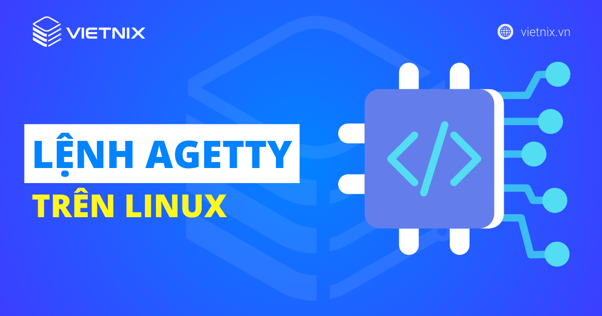 lệnh agetty trên Linux