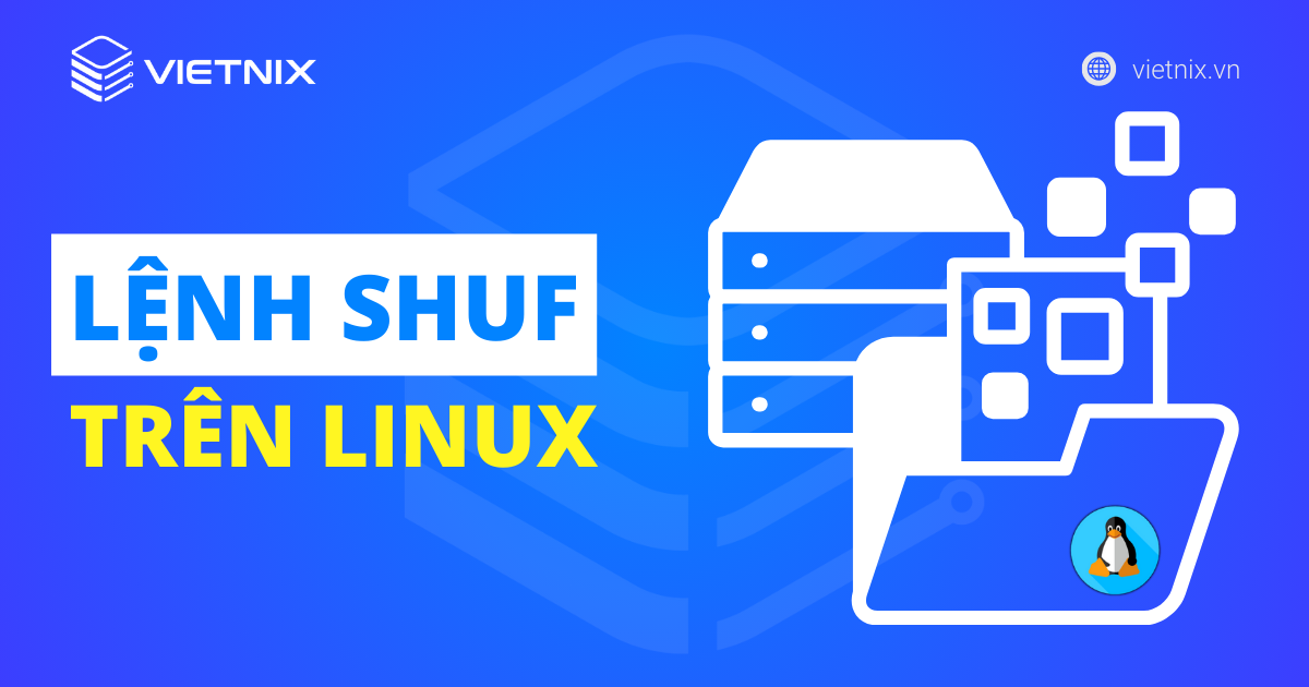 lệnh shuf trên Linux