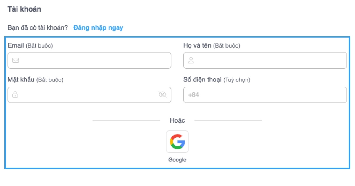 Tên miền .store là gì? Lợi thế khi đăng ký tên miền .store 45 Để tiếp tục, hệ thống sẽ yêu cầu bạn đăng nhập vào tài khoản Vietnix