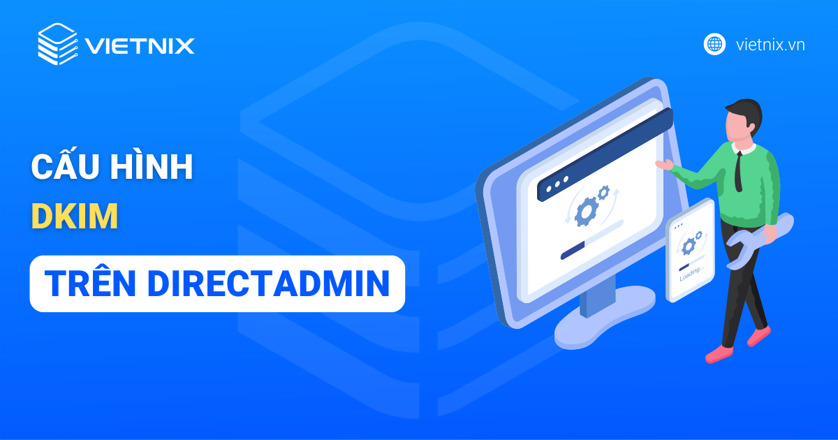cau hinh dkim tren directadmin