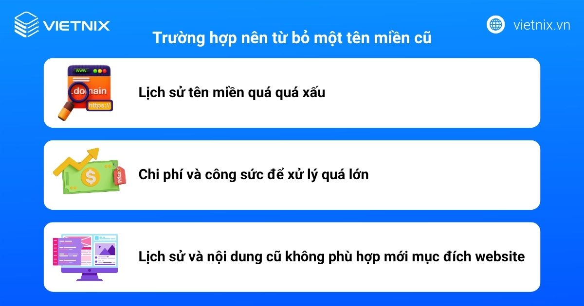 5 công cụ kiểm lịch sử tên miền chi tiết và chính xác nhất 36 Trường hợp nên từ bỏ một tên miền cũ