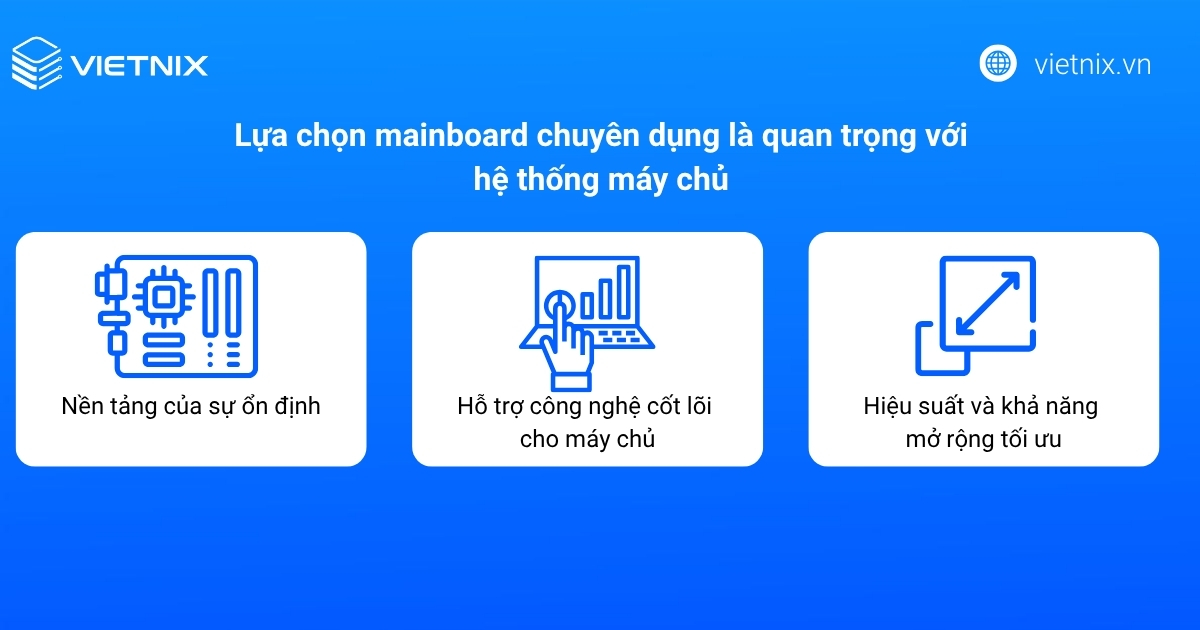 Mainboard là gì? Cấu tạo, chức năng và cách chọn PC, Server 34 Chọn mainboard chuyên dụng là quan trọng với hệ thống máy chủ