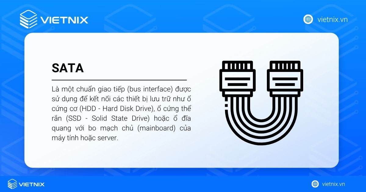 SATA là gì? Tốc độ, vai trò với HDD/SSD và so sánh với NVMe 15 sata la gi 1