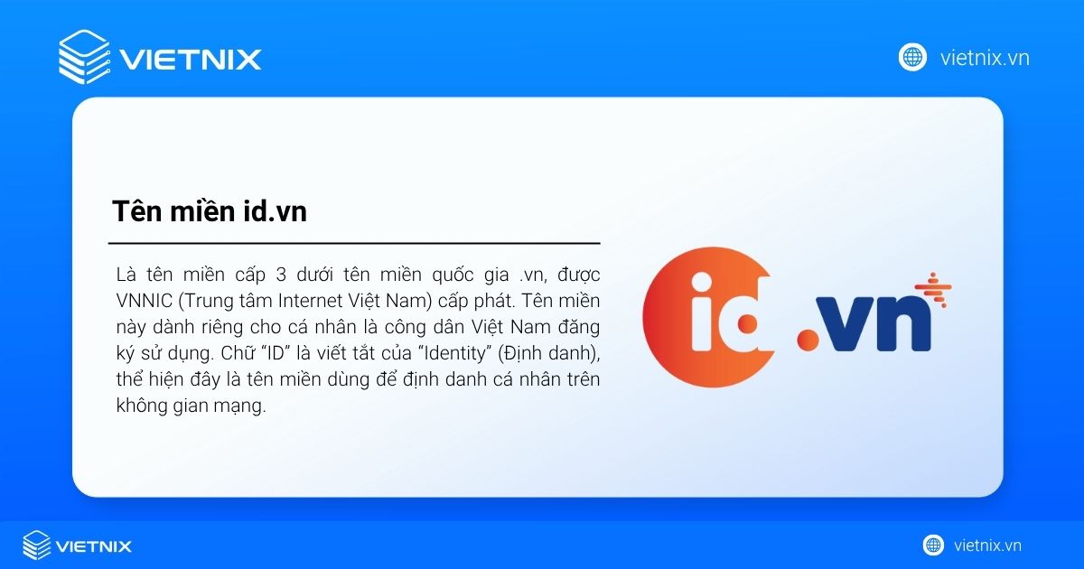 Tên miền .id.vn - Ưu thế vượt trội của tên miền quốc dân Việt Nam 18 ten mien id vn 1