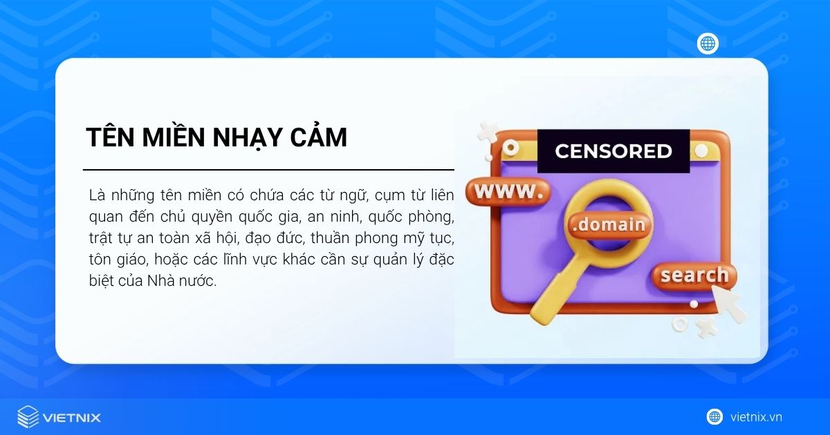 Tên miền nhạy cảm là gì theo quy định VNNIC? Cách đăng ký 15 ten mien nhay cam la gi