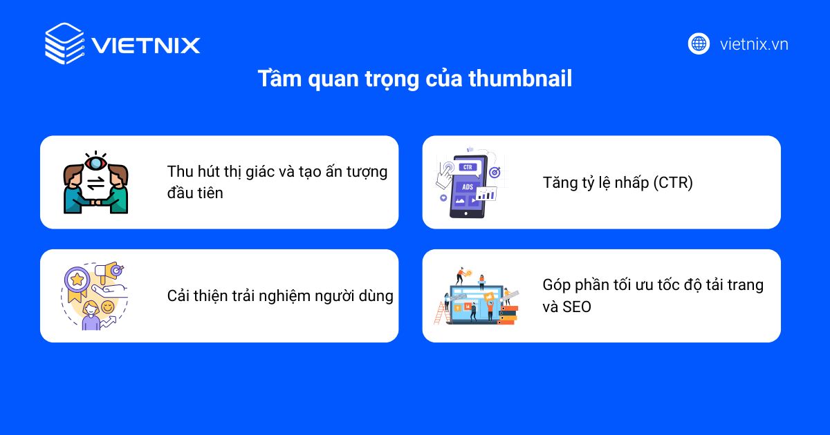 Thumbnail là gì? Cách thiết kế thumbnail thu hút và hiệu quả 22 Thumbnail ảnh hưởng trực tiếp đến hiệu quả của nội dung trực tuyến