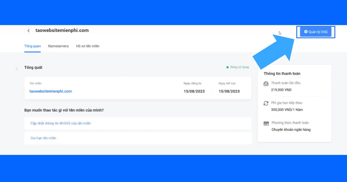 cach tro subdomain ve hosting 3