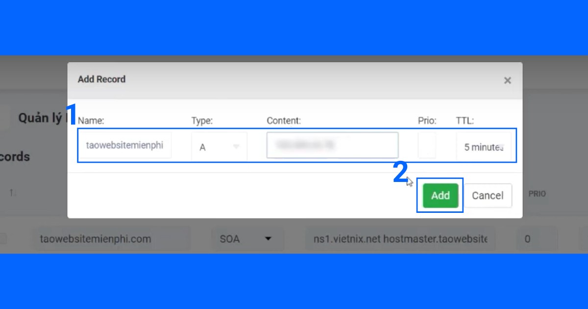 cach tro subdomain ve hosting 5