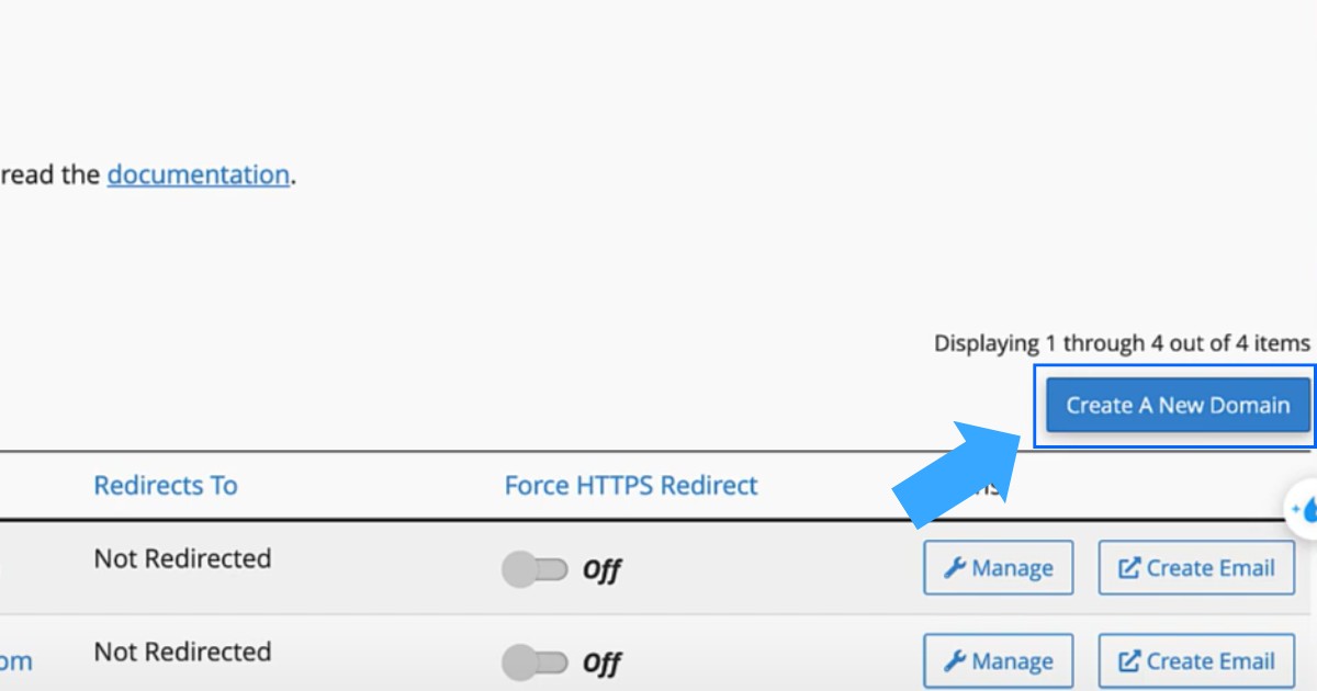 cach tro subdomain ve hosting 8