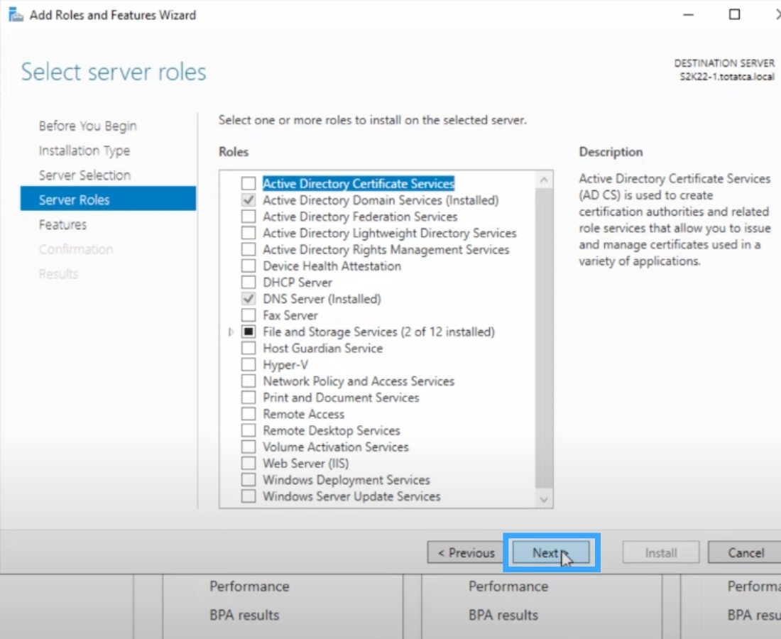 Cách cài .NET Framework 3.5 cho VPS Windows Server chi tiết 34 Nhấn Next để tiếp tục