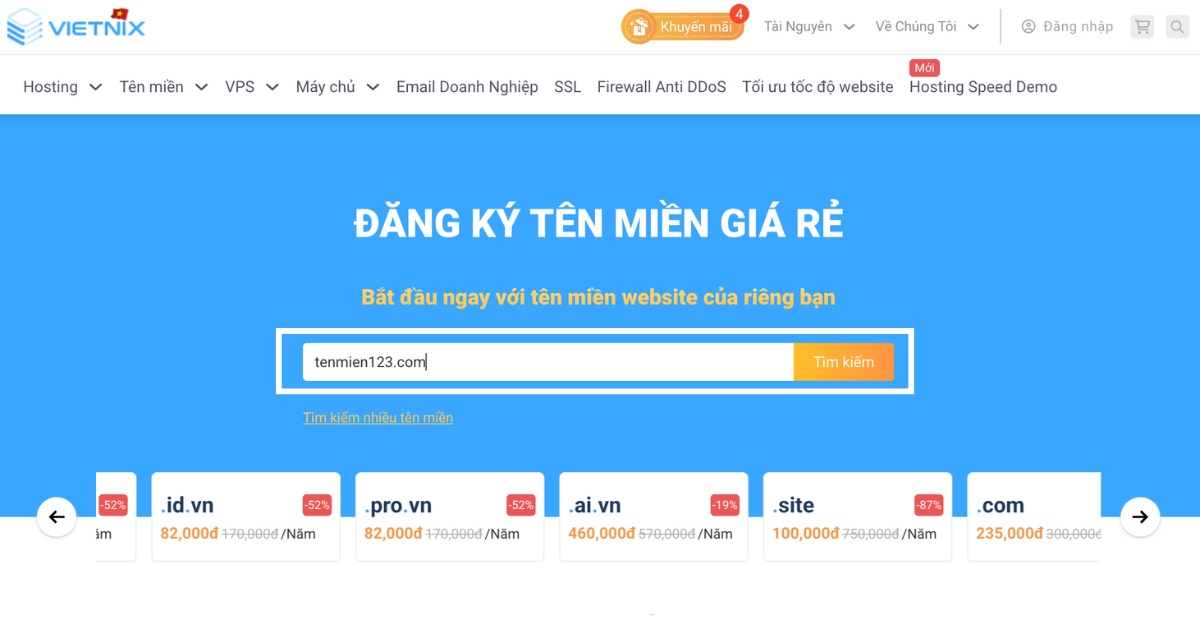 Company Domain là gì? Vai trò và lợi ích quan trọng đối với doanh nghiệp 27 Tìm kiếm và lựa chọn tên miền