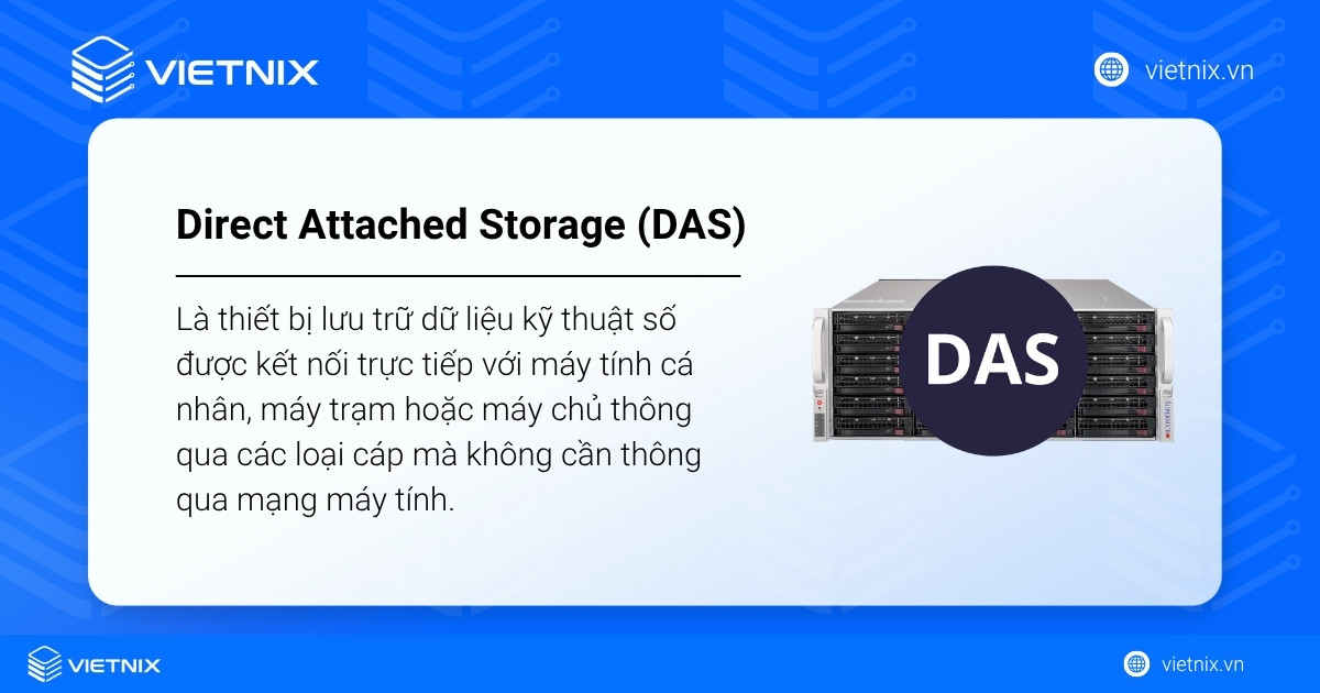 DAS là gì? So sánh chi tiết DAS với NAS và SAN 22 das la gi 1