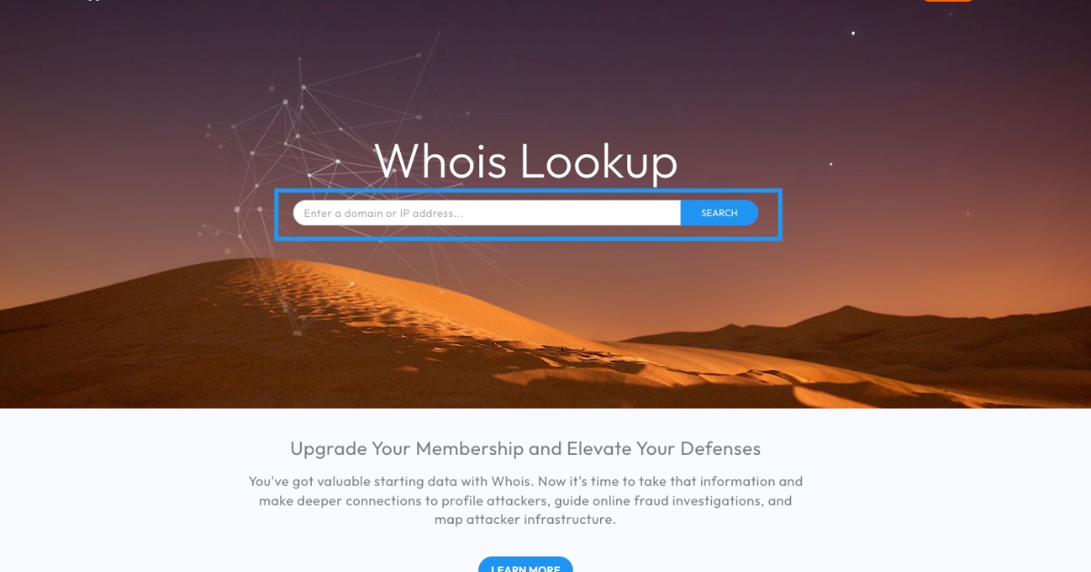 Domain hijacking là gì? Cách xử lý và phòng tránh hiệu quả 26 Tra cứu tên miền trên WHOIS