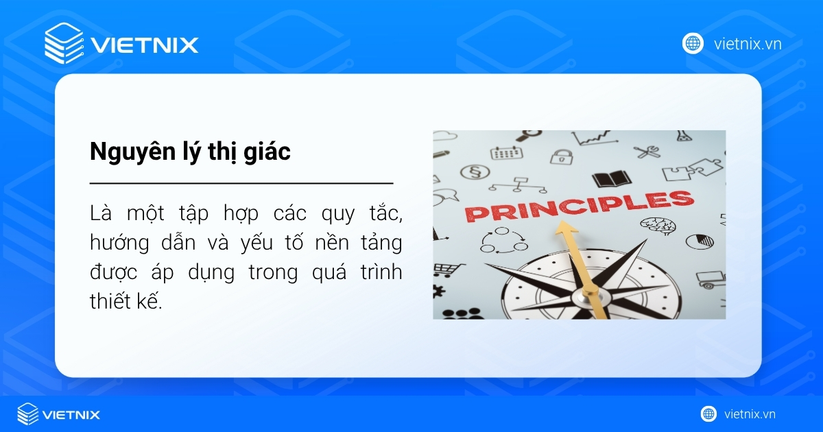 10 nguyên lý thị giác quan trọng trong thiết kế website 18 Nguyên lý thị giác là một tập hợp các quy tắc, hướng dẫn và yếu tố nền tảng được áp dụng trong quá trình thiết kế