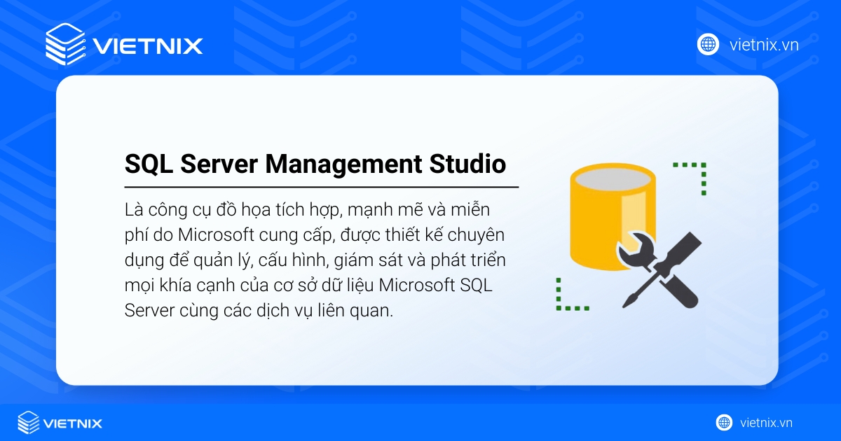 Hướng dẫn download và cài đặt SQL Server Management Studio chi tiết 24 SQL Server Management Studio