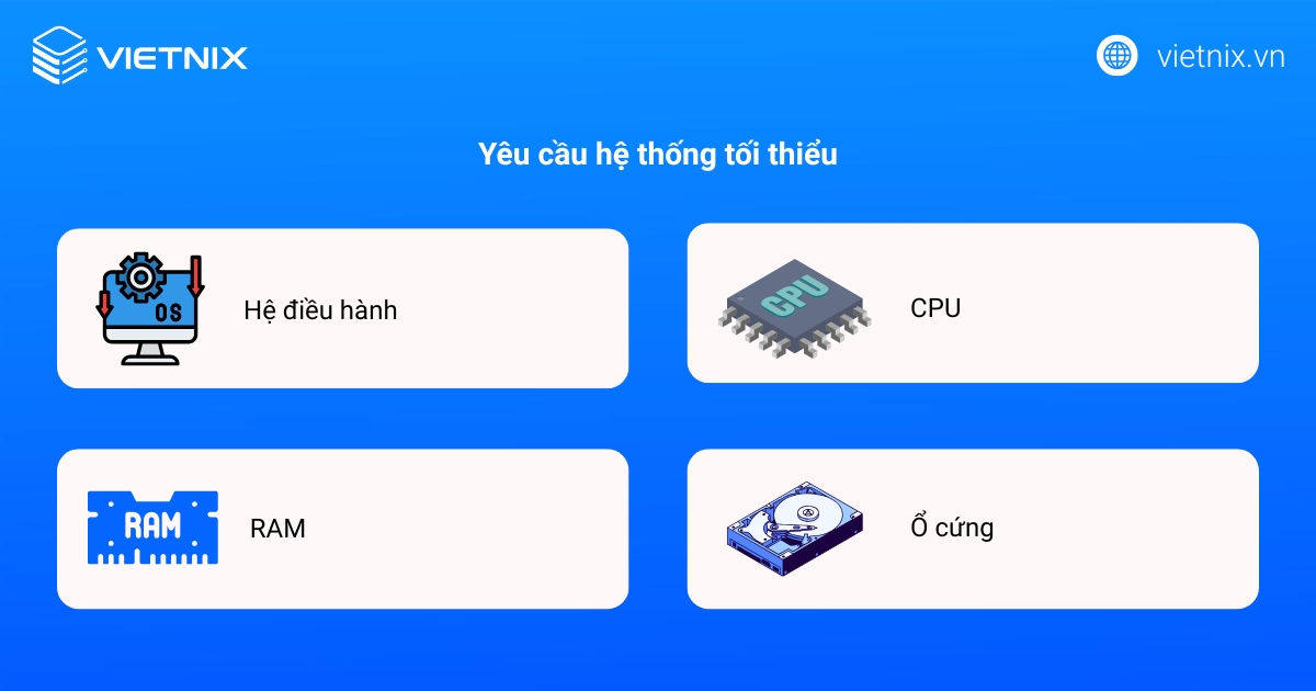 Hướng dẫn download và cài đặt SQL Server Management Studio chi tiết 26 Yêu cầu hệ thống tối thiểu