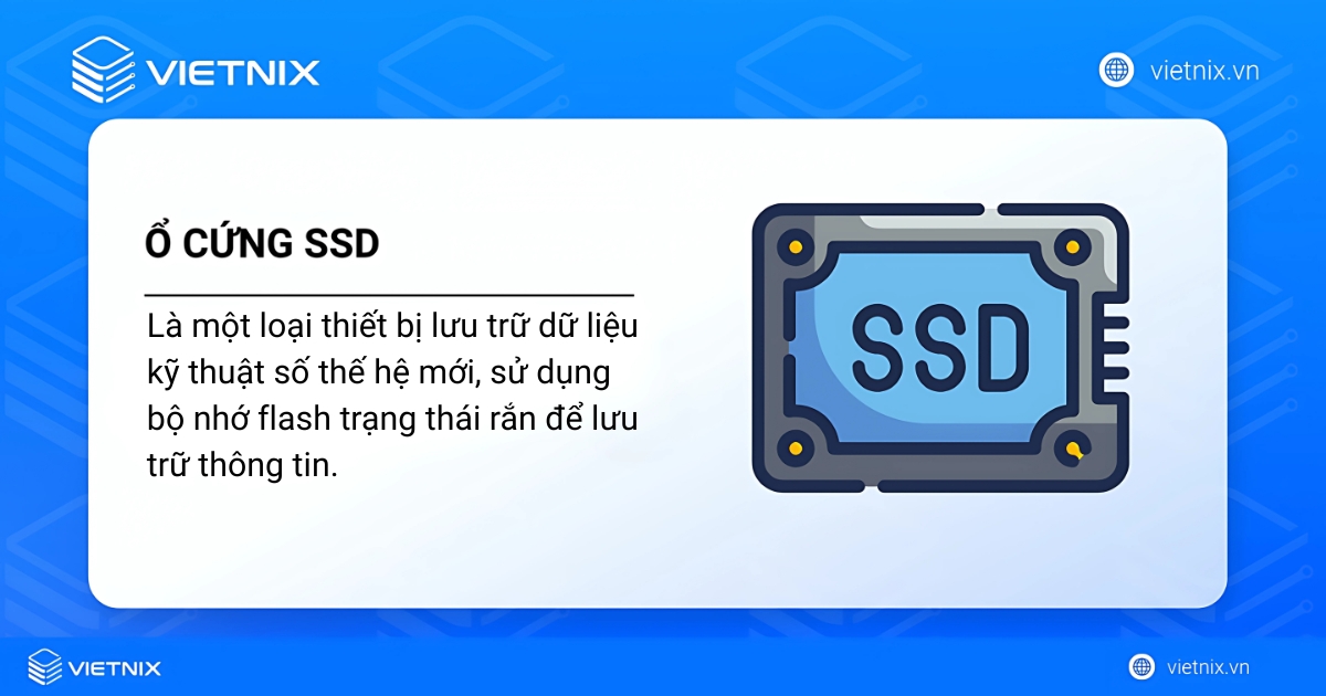Ổ cứng SSD là gì? Ưu nhược điểm, so sánh với HDD 23 Ổ cứng SSD (Solid State Drive) là một loại thiết bị lưu trữ dữ liệu kỹ thuật số thế hệ mới