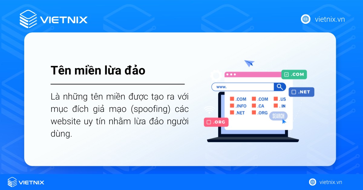 Tên miền lừa đảo là gì? Cách phòng chống lừa đảo mới nhất 25 ten mien lua dao 5