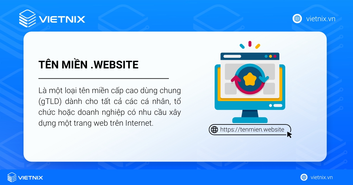 Tên miền .website là gì? Hướng dẫn tìm hiểu và đăng ký nhanh chóng 21 Tên miền .website là một loại tên miền cấp cao dùng chung (gTLD)