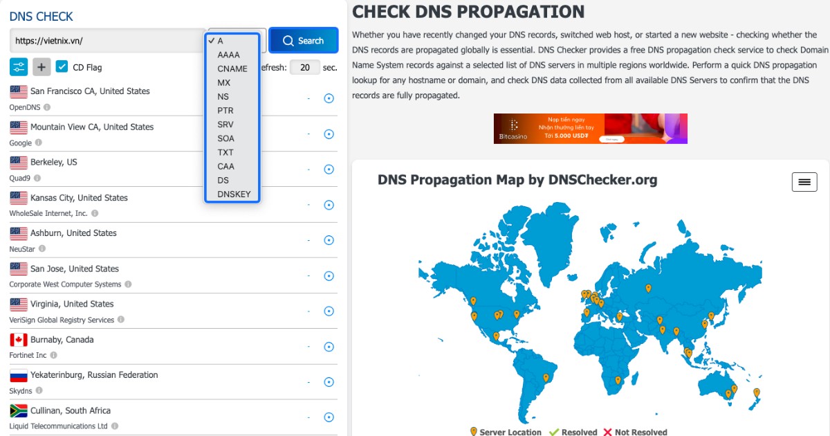 Cách trỏ tên miền về hosting bằng Nameserver & Record A 49 tro ten mien ve hosting 5