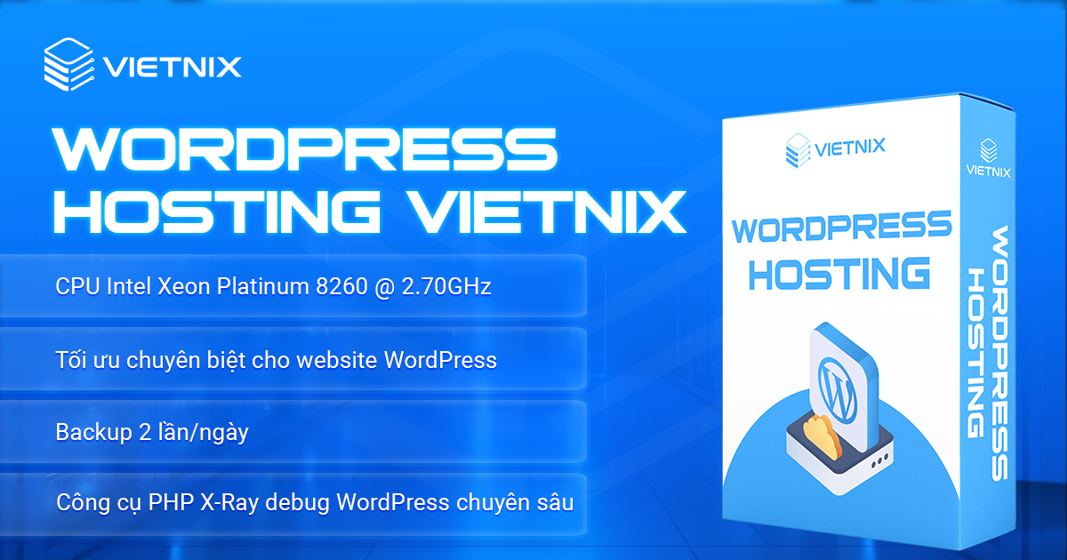 WordPress Hosting Vietnix