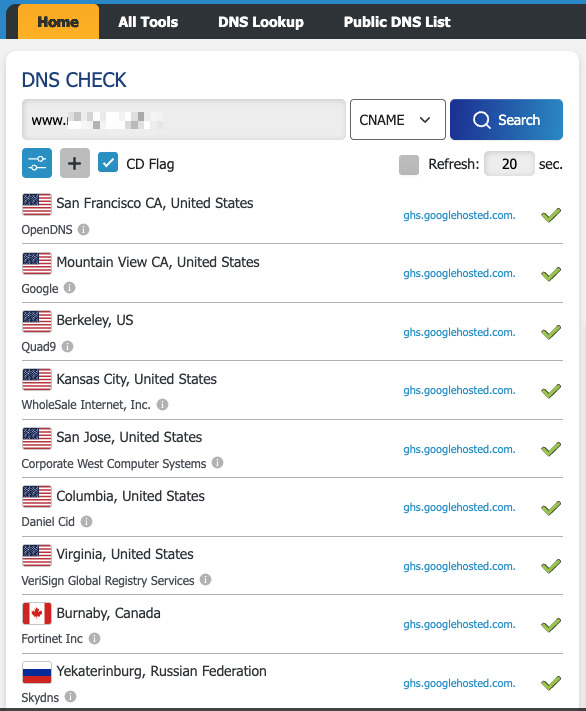 Hướng dẫn add tên miền vào Google Site chi tiết, đơn giản 24 Sau khi trỏ xong bạn có thể kiểm tra