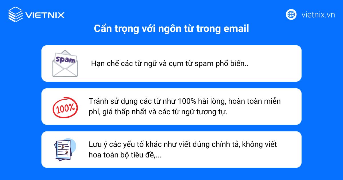 Domain Blacklist Check là gì? Nguyên nhân và 12 công cụ check blacklist domain 51 Cẩn trọng với ngôn từ trong email