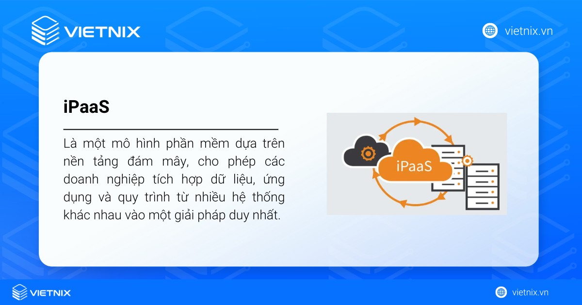 iPaaS là gì? Giải thích về Integration Platform as a Service 26 iPaaS (Integration Platform as a Service) là một mô hình phần mềm dựa trên nền tảng đám mây