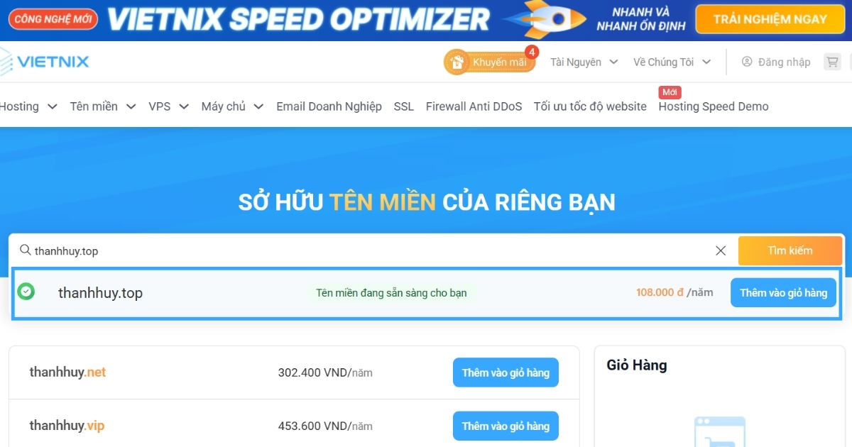 Tên miền .top là gì? Hướng dẫn đăng ký tên miền .top tại Vietnix 40 ten mien .top 7