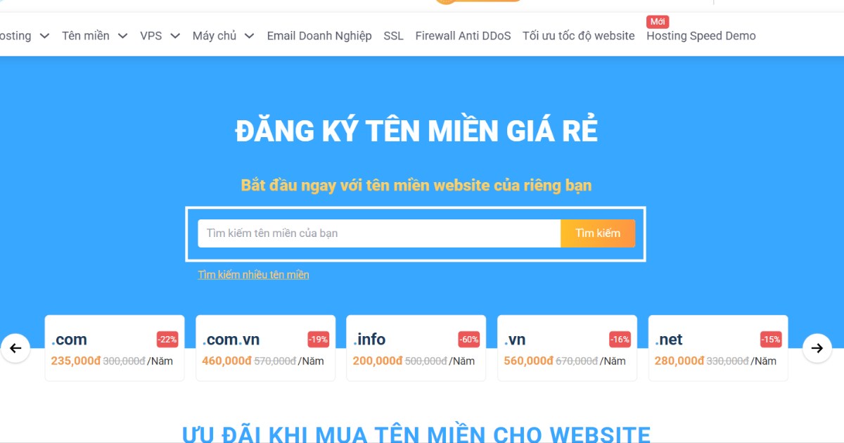 Tên miền .ac.vn là gì? Lĩnh vực nào nên sử dụng tên miền .ac.vn 39 Nhập tên miền .ac.vn mong muốn vào thanh tìm kiếm trên trang