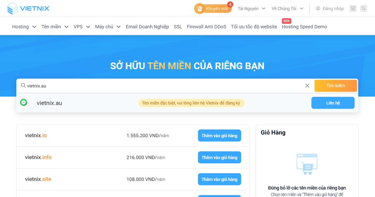 Tên miền .au là gì? Các loại tên miền .au phổ biến hiện nay 25 Kiểm tra trạng thái tên miền website