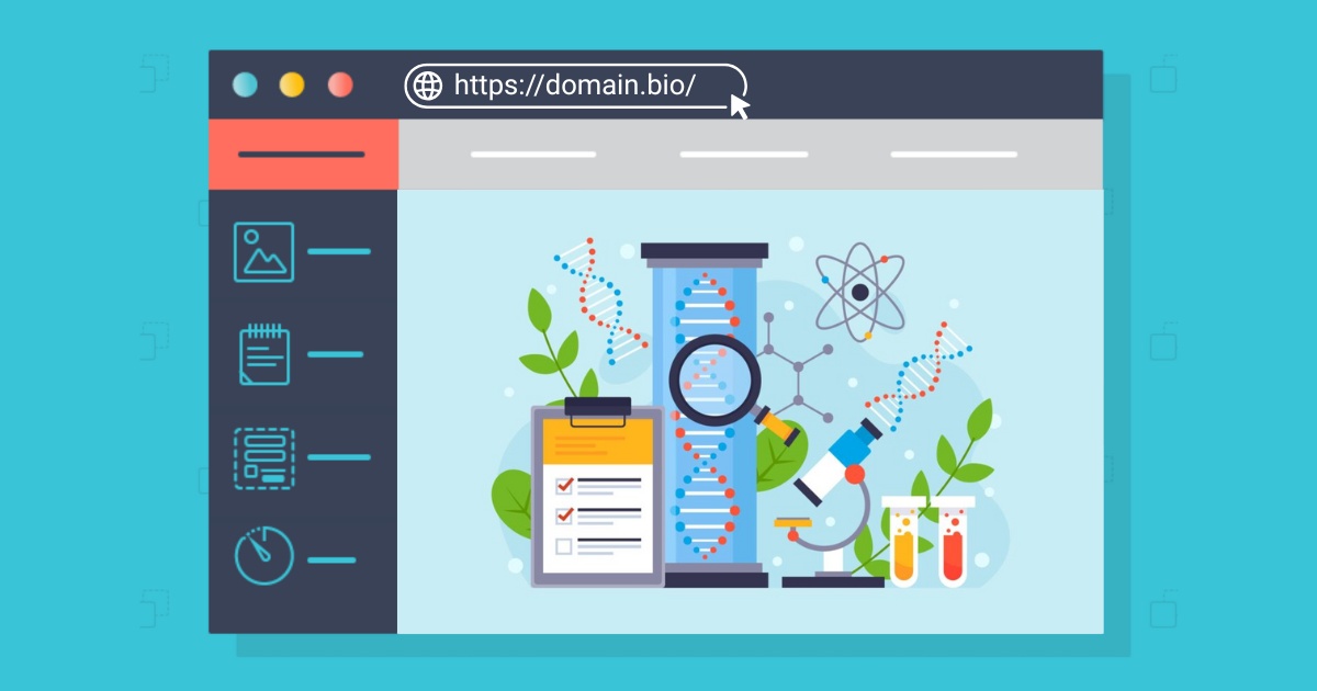 Tên miền .bio là gì? Lợi ích và cách đăng ký tên miền .bio chi tiết 17 Doanh nghiệp trong ngành sinh học, sức khỏe nên chọn tên miền .bio