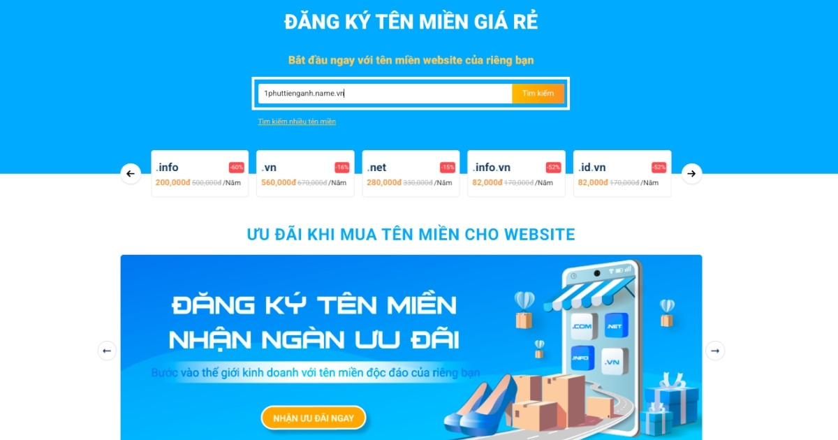 Tên miền .name.vn là gì? Điều kiện và hướng dẫn đăng ký tên miền .name.vn giá rẻ, nhanh chóng 29 Hướng dẫn đăng ký tên miền .name.vn tại Vietnix