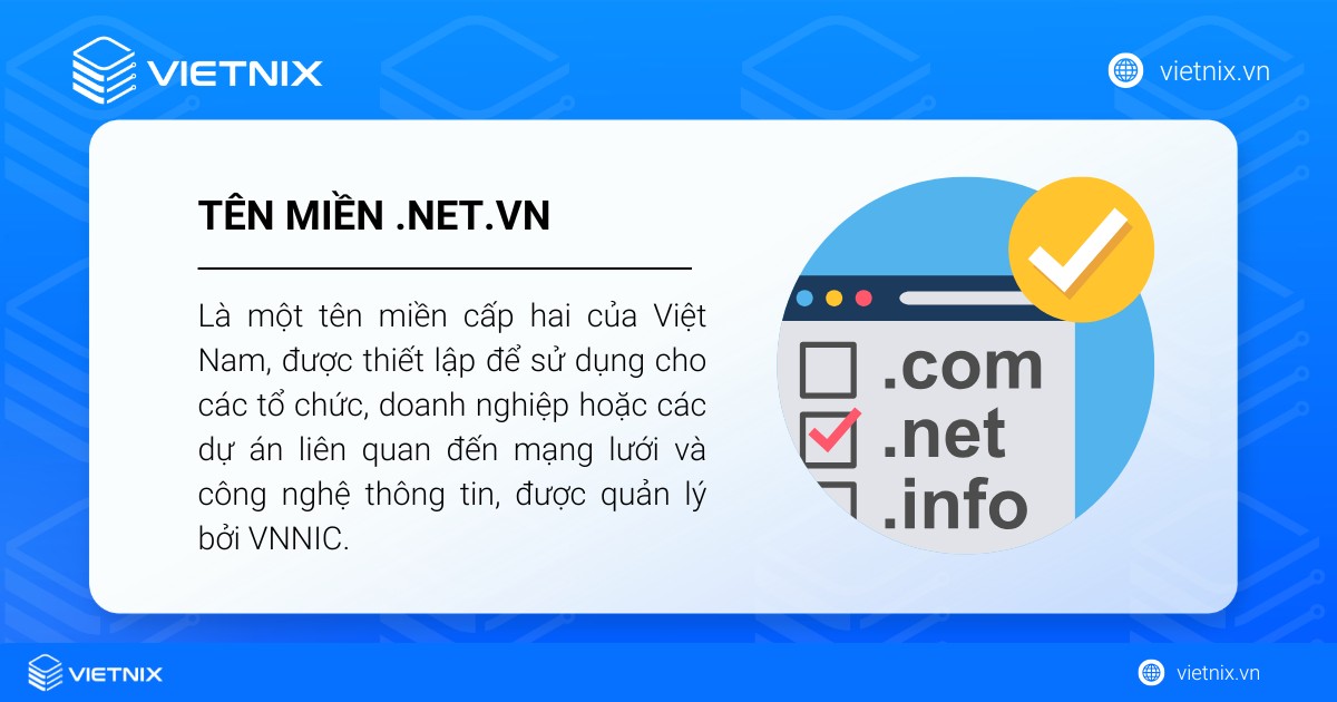 Tên miền .net.vn là gì? Hướng dẫn cách đăng ký nhanh chóng và đơn giản 27 Tên miền .net.vn là gì