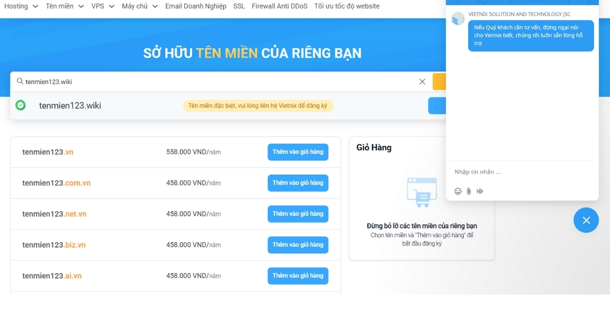 Tên miền .wiki là gì: Ý nghĩa, ai nên dùng và cách đăng ký 19 Liên hệ và tiến hành thanh toán